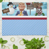 Der Nordpol protestiert Trump Kitchen Handtuch (Gefaltet)