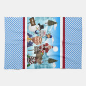 Der Nordpol protestiert Trump Kitchen Handtuch (Horizontal)