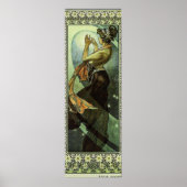Der Nordstern von Alphonse Mucha Poster (Vorne)