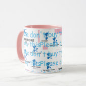 Der Nordufer-Seelöwe-Bevera-Oh Gott, den wir Tasse (Vorderseite Links)