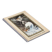 Der Nordwind überquert das Meer Kay Nielsen Notizblock (Rechte Seite)