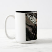 Der Nordwind Zweifarbige Tasse (Links)