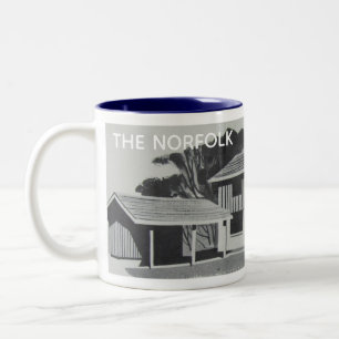 Der Norfolk - Architekten-Mug Zweifarbige Tasse