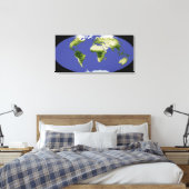 Der normierte Index für Unterschiedsvegetation Leinwanddruck (Insitu (Schlafzimmer))