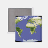 Der normierte Index für Unterschiedsvegetation Magnet (Vorderseite/Rückseite)