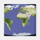 Der normierte Index für Unterschiedsvegetation Magnet (Vorne)