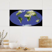 Der normierte Index für Unterschiedsvegetation Poster (Küche)