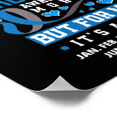 Der November ist der Monat T1d, in dem das nationa Poster (Ecke)