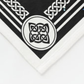 Der November-Mensch sieht sich besser an, ein Wolf Fleecedecke (Ecke)