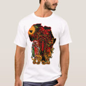 Der nubische Pharao T-Shirt (Vorderseite)