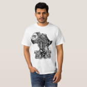 Der nubische Pharao T-Shirt (Vorne ganz)