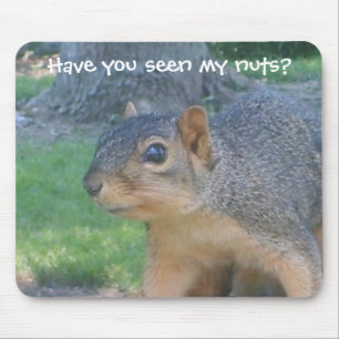 "Der Nuss-Jäger" Mousepad