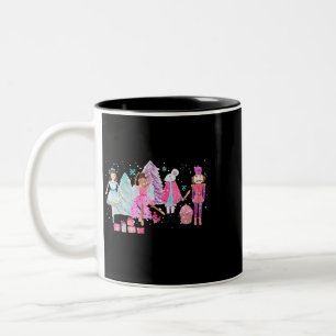 Der Nussknacker Ballett Rosa Weihnachten Pflaume F Zweifarbige Tasse