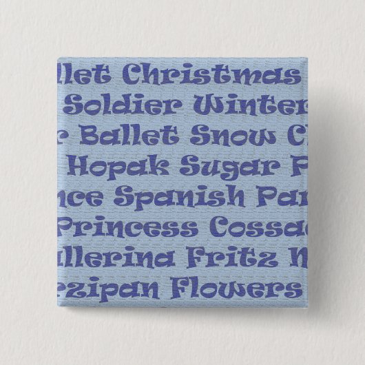 Der Nussknacker Button (Vorderseite)