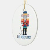 Der Nussknacker Keramik Ornament (Links)