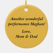 Der Nussknacker Keramikornament (Hinten)