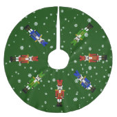 Der Nussknacker Polyester Weihnachtsbaumdecke (Vorderseite)