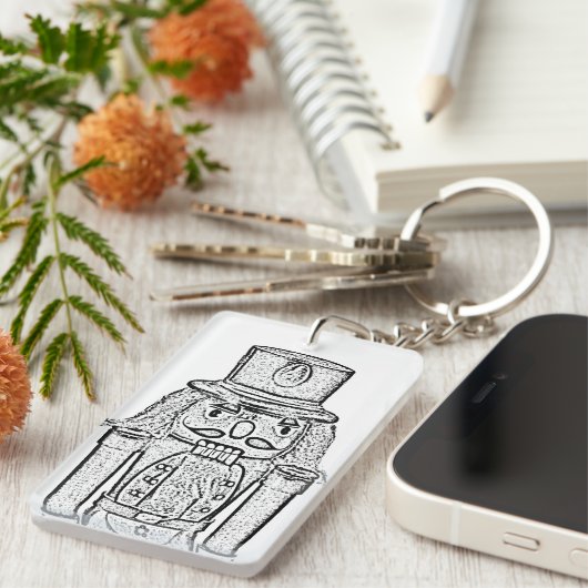 Der Nussknacker Schlüsselanhänger (Vorderseite rechts)