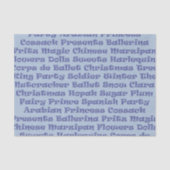 Der Nussknacker Seidenpapier (Vorderseite)