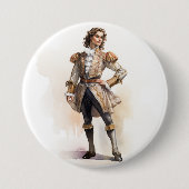 DER NUSSknackerprinz CAVALIER Button (Vorderseite)