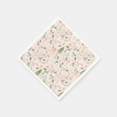 Der Nutcracker Aquarellurlaub in Neapel Serviette (Ecke)