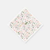 Der Nutcracker Aquarellurlaub in Neapel Serviette (Ecke)