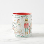 Der Nutcracker Ballet Weihnachts-Weihnachtsgeschen Tasse (Zentrum)