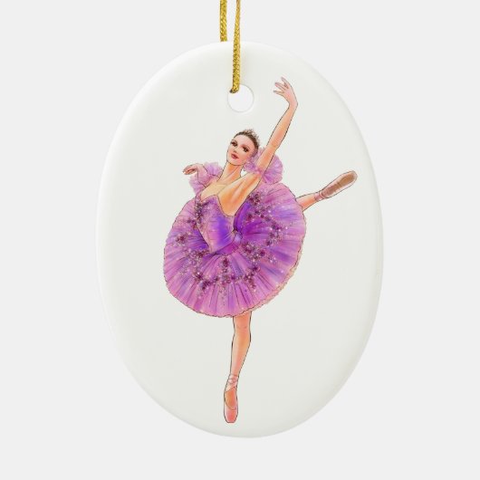 Der Nutcracker Ballett Zucker Pflaume Fee Ornament (Hinten)