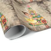 Der Nutcracker Clara Act I Christmas Eve Geschenkpapier (Rolleneckpunkt)