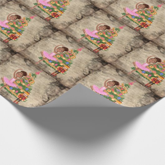 Der Nutcracker Clara Act I Christmas Eve Geschenkpapier (Ecke)