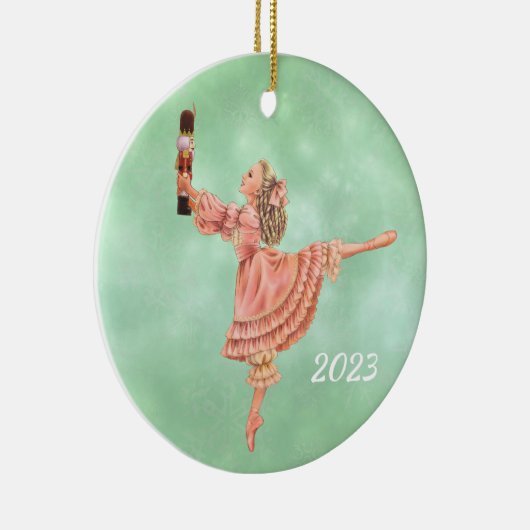 Der Nutcracker Clara Ballett Keepake Ornament (Rechts)