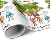 Der Nutcracker, Clara, die Maus King Ballet Weihna Geschenkpapier (Rolleneckpunkt)
