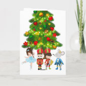 Der Nutcracker, Clara, Soldat Ballet zum Geburtsta Karte (Rückseite)