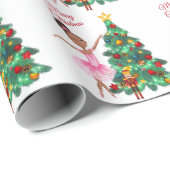 Der Nutcracker Clara und die Nutcracker Weihnachte Geschenkpapier (Rolleneckpunkt)