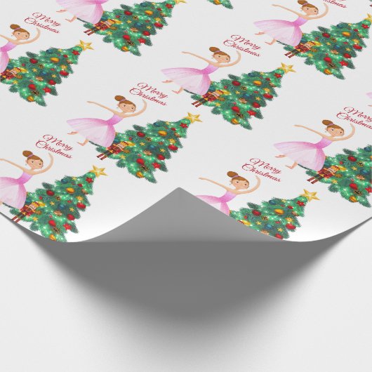 Der Nutcracker Clara und die Nutcracker Weihnachte Geschenkpapier (Ecke)