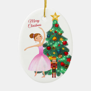 Der Nutcracker Clara und die Nutcracker Weihnachte Keramik Ornament