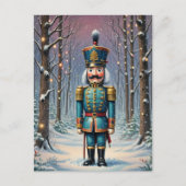 Der Nutcracker, der Winter Postkarte (Vorderseite)