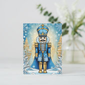 Der Nutcracker, der Winter Postkarte (Stehend Vorderseite)