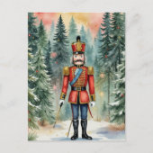 Der Nutcracker, der Winter Postkarte (Vorderseite)