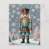 Der Nutcracker, der Winter Postkarte (Vorderseite)