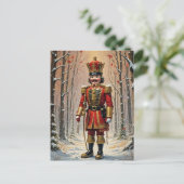 Der Nutcracker, der Winter Postkarte (Stehend Vorderseite)