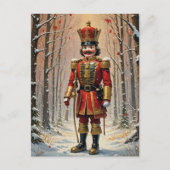 Der Nutcracker, der Winter Postkarte (Vorderseite)