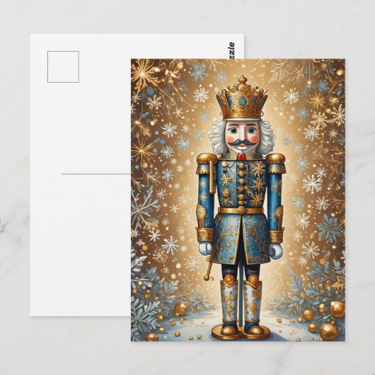 Der Nutcracker, der Winter Postkarte (Vorne/Hinten)