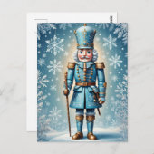 Der Nutcracker, der Winter Postkarte (Vorne/Hinten)