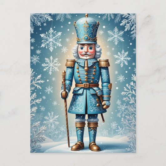 Der Nutcracker, der Winter Postkarte (Vorderseite)