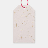 Der Nutcracker, die rosa Geschenkmarke Geschenkanhänger (Rückseite)