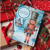 Der Nutcracker "ersetzen Sie das Gesicht" Weihnach Karte