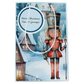 Der Nutcracker "ersetzen Sie das Gesicht" Weihnach Mittlere Geschenktüte (Vorderseite)