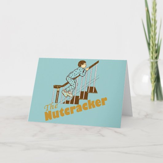 Der Nutcracker Feiertagskarte (Vorderseite)