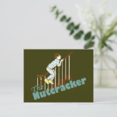 Der Nutcracker Funny Postkarte (Stehend Vorderseite)